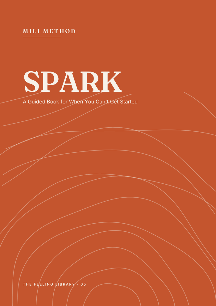 Spark. A Guided Book for When You Can't Get Started